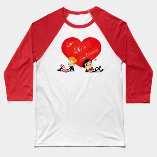 I Love JohnDemand Baseball T-Shirt